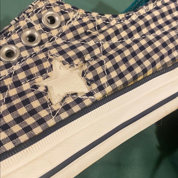 Converse One Star Gingham slip-on - Picture 9 of 10